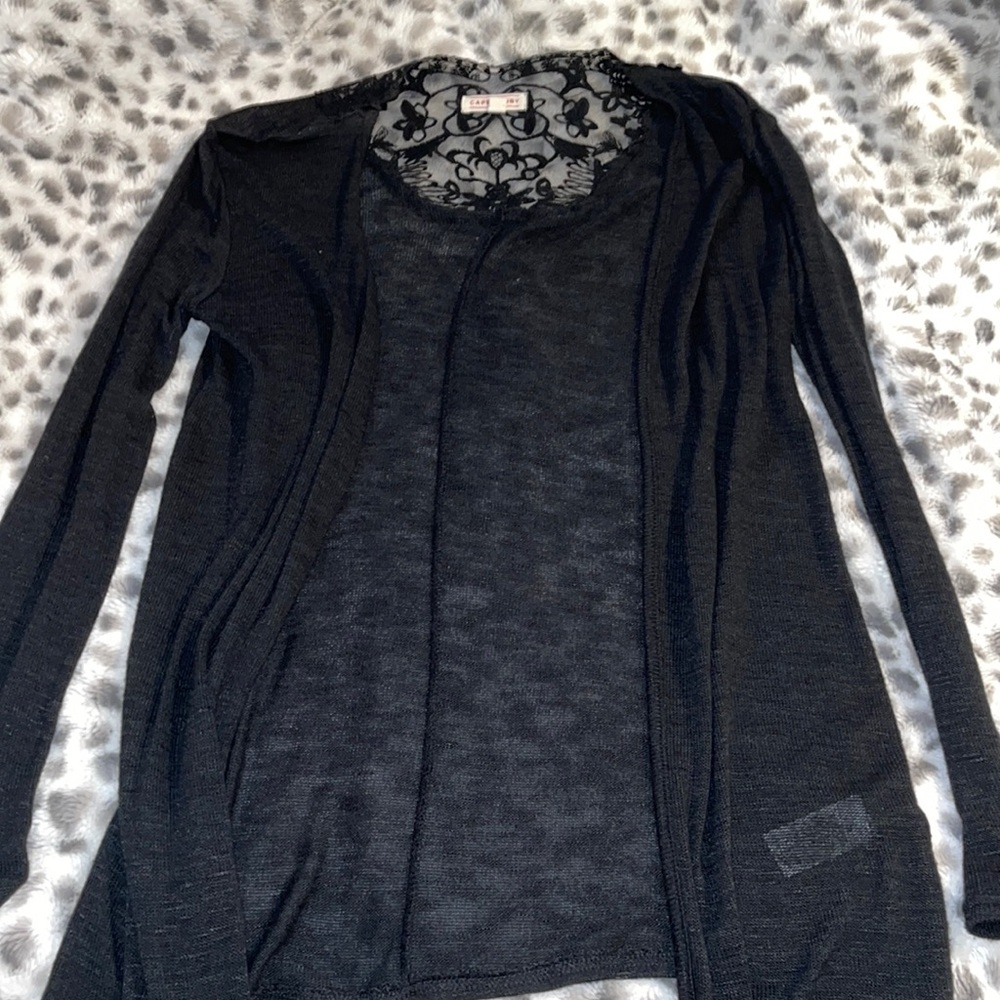 Cape Juby Black Cardigan